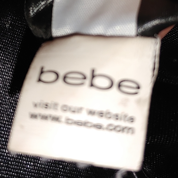 bebe black shoulder bag - Picture 10 of 11